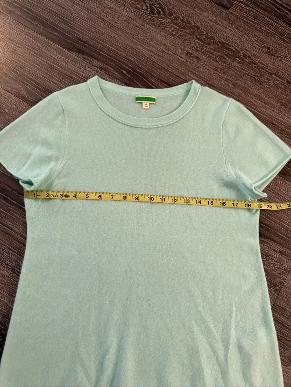J. Crew Cashmere Short Sleeve Sweater